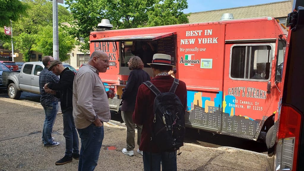 Garyssteaks food Truck Catering Gotham sound Expo Long Island New York City