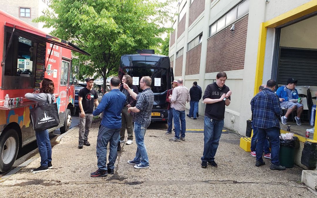 Garyssteaks Catering For Gotham Sound Expo, Long Island New York