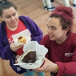 Desert Stop - Food Truck Hire - Long Island University - Open House College cupcakes - students
