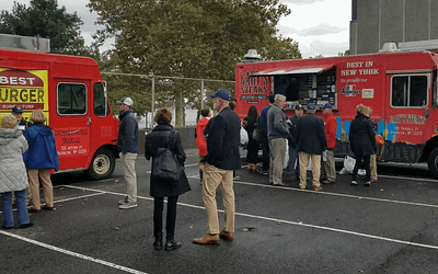 Garyssteaks & best burger Food Truck Catering for the Bronx college homecoming