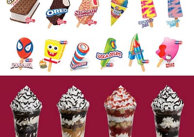 ICE CREAM TRUCK MENU