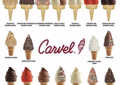 ICE CREAM TRUCK MENU