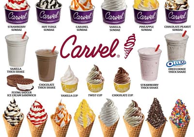 ICE CREAM TRUCK MENU