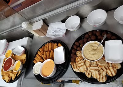 falafel hoagies cheesesteaks